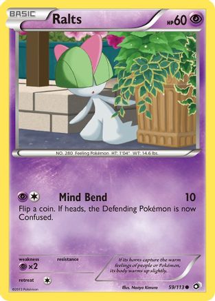 Legendary Treasures Ralts #59