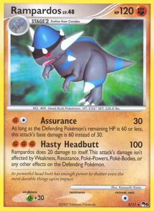POP Series 6 Rampardos #005