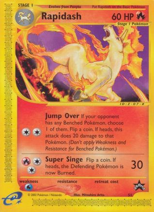 WoTC Promo Rapidash (51) #51