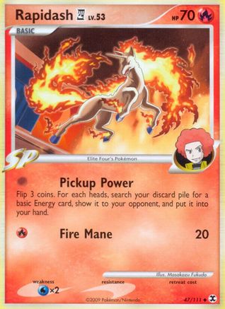 Rising Rivals Rapidash E4 #47