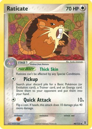 FireRed & LeafGreen Raticate #48