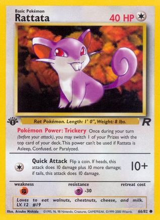 Team Rocket Rattata #66