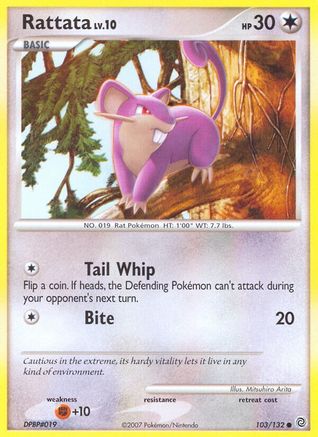 Secret Wonders Rattata #103