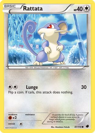 Plasma Freeze Rattata #87