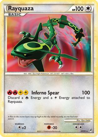 Call of Legends Rayquaza #20
