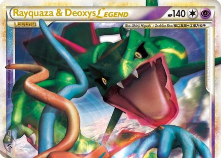 Rayquaza & Deoxys Legend (Top) - Undaunted - Pokemon