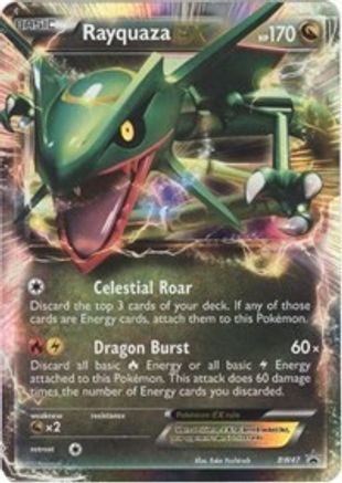 Black and White Promos Rayquaza EX #BW47