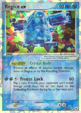 Hidden Legends Regice ex #97