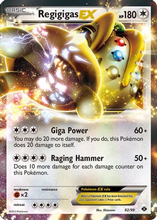 Next Destinies Regigigas EX #82