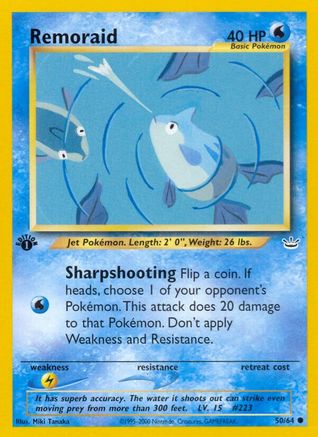 Neo Revelation Remoraid #50
