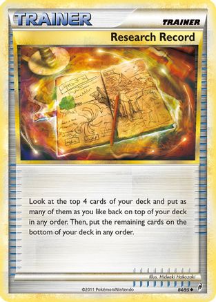 Call of Legends Research Record #84
