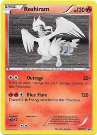 Black and White Promos Reshiram #BW004