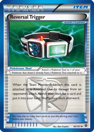 Plasma Blast Reversal Trigger (Team Plasma) #86