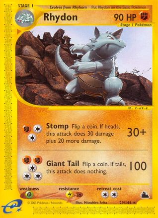 Skyridge Rhydon (29) #029