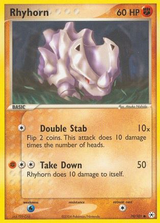 Hidden Legends Rhyhorn #70