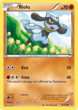 Plasma Storm Riolu (76) #76