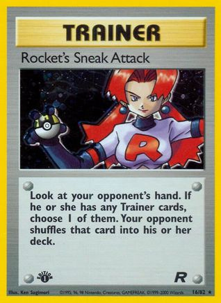 Team Rocket Rocket's Sneak Attack (16) #16
