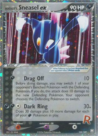 Team Rocket Returns Rocket's Sneasel ex #103