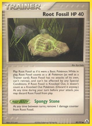 Legend Maker Root Fossil #80