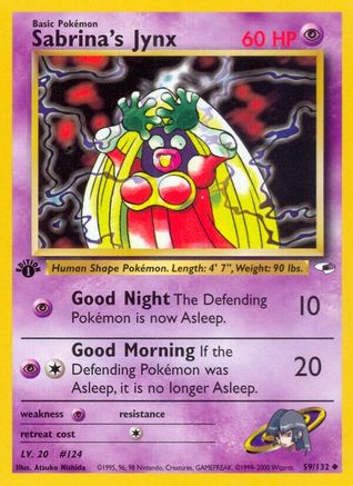 Gym Heroes Sabrina's Jynx #059