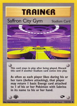 Gym Challenge Saffron City Gym #122