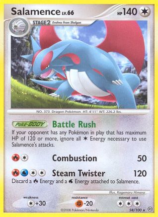 Stormfront Salamence #24