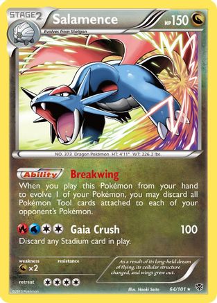Plasma Blast Salamence #64