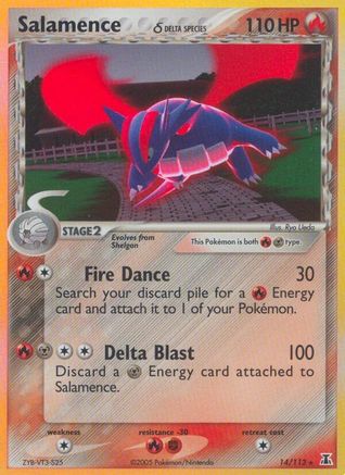 Delta Species Salamence (Delta Species) #14