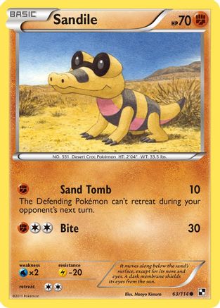 Black and White Sandile #63