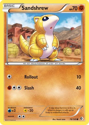 Boundaries Crossed Sandshrew #78