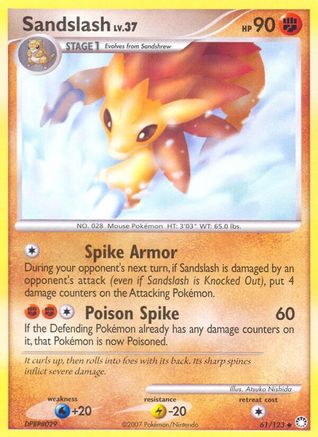 Mysterious Treasures Sandslash #61