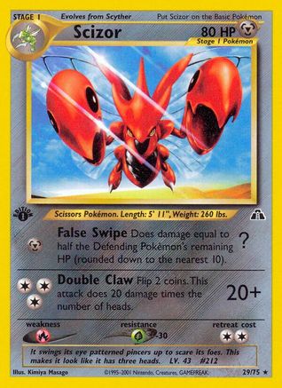 Neo Discovery Scizor (29) #29