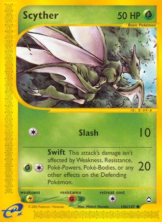 Aquapolis Scyther (106) #106
