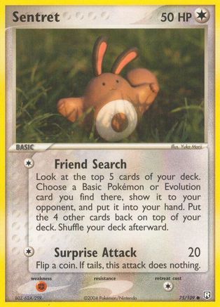 Team Rocket Returns Sentret #75