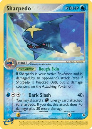 Ruby and Sapphire Sharpedo #22