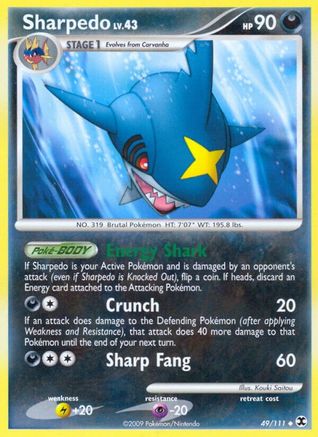 Rising Rivals Sharpedo #49