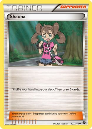 XY Base Set Shauna #127