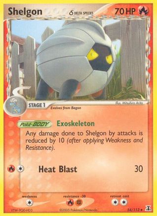 Delta Species Shelgon - 054/113 (Delta Species) #54