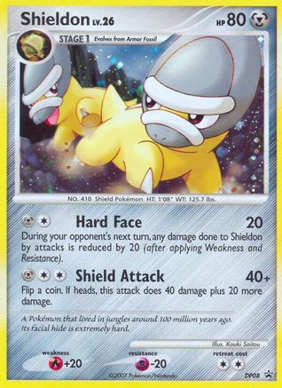 Diamond and Pearl Promos Shieldon #DP08