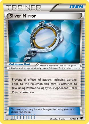 Plasma Blast Silver Mirror #89