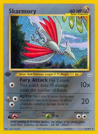Neo Revelation Skarmory #23