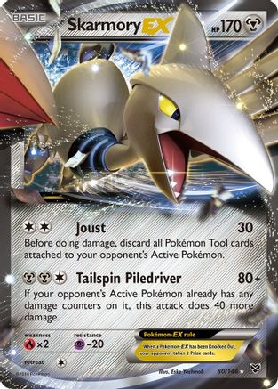 XY Base Set Skarmory EX #80