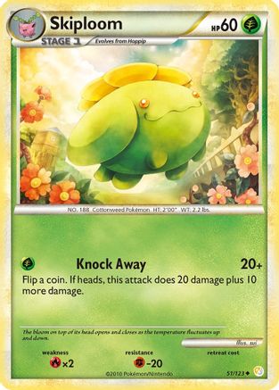 HeartGold SoulSilver Skiploom #51