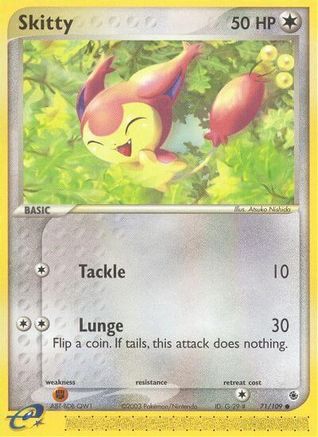 Ruby and Sapphire Skitty #71