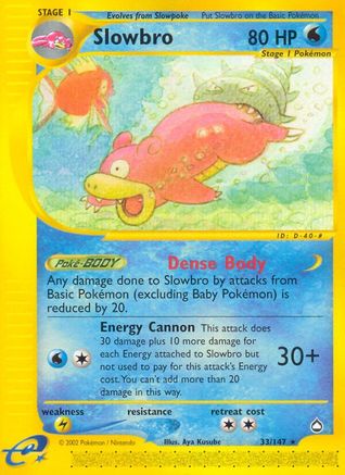 Aquapolis Slowbro #033