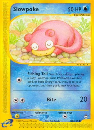 Aquapolis Slowpoke #108