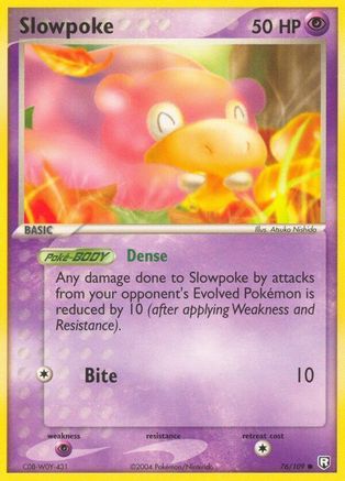 Team Rocket Returns Slowpoke #76