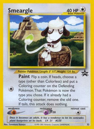 WoTC Promo Smeargle #32