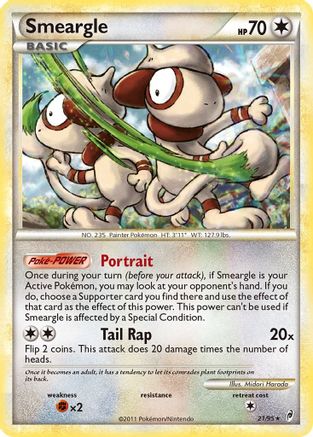 Call of Legends Smeargle #21