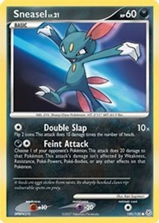 Diamond and Pearl Sneasel #100